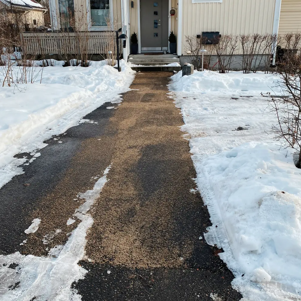 sandupptagning vinterunderhall snorojningsavtal kungsbacka goteborg halland