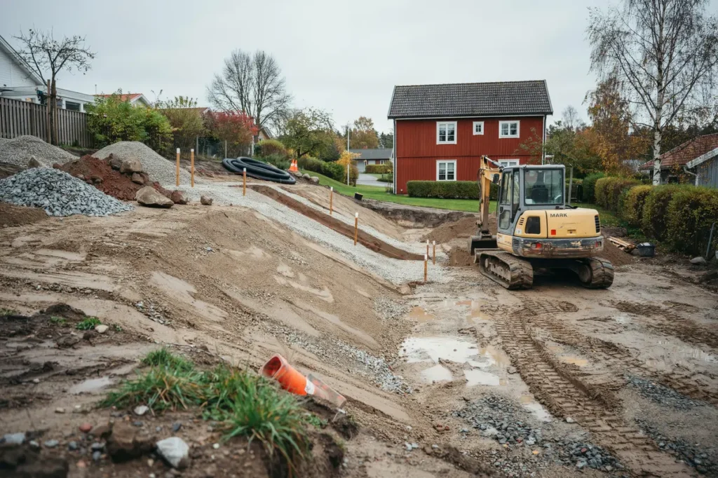 schakta p villatomt utan dyra misstag niv er massor och planering som sparar pengar